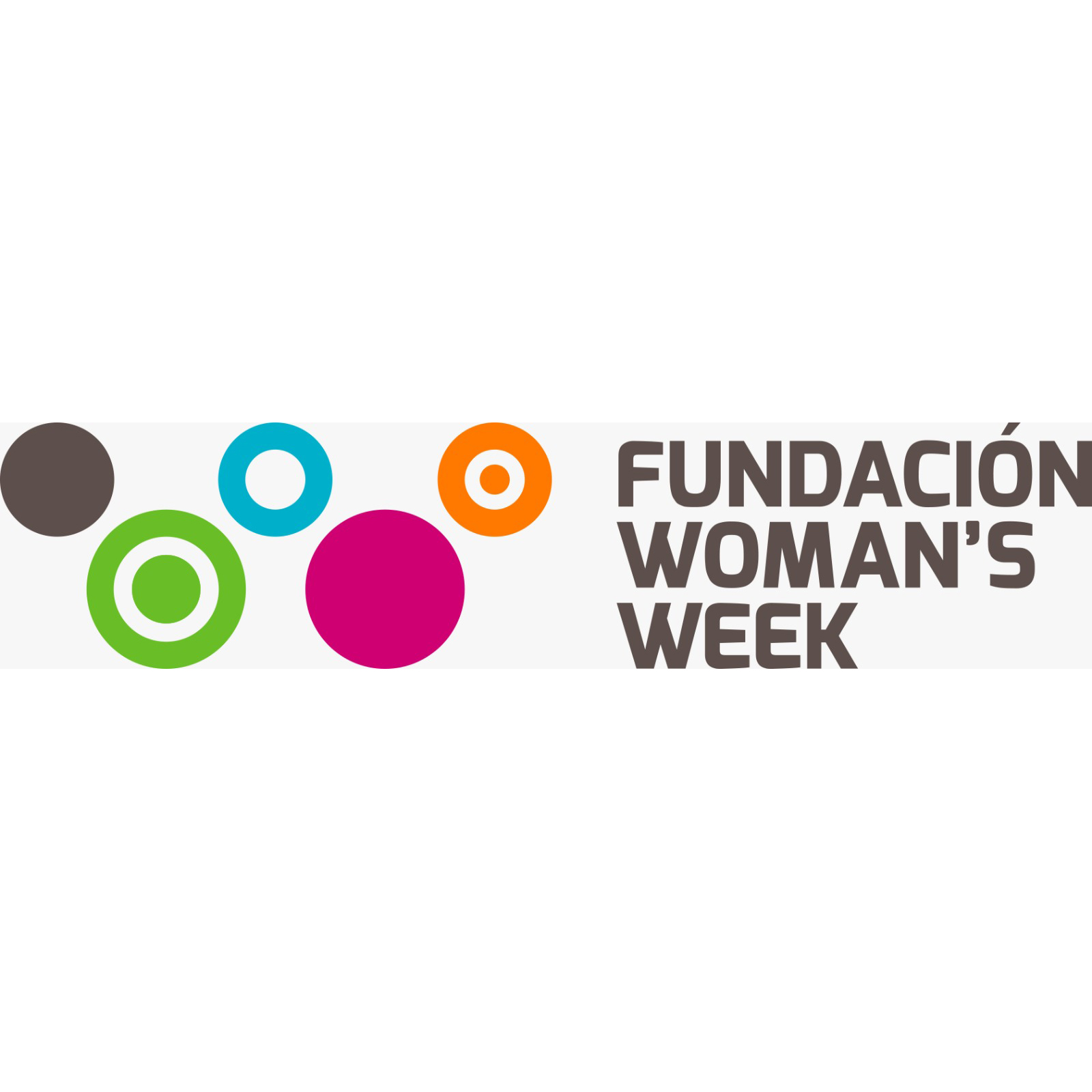 Logo del primer colaborador de Cyberwoman, la Fundación Woman's Week