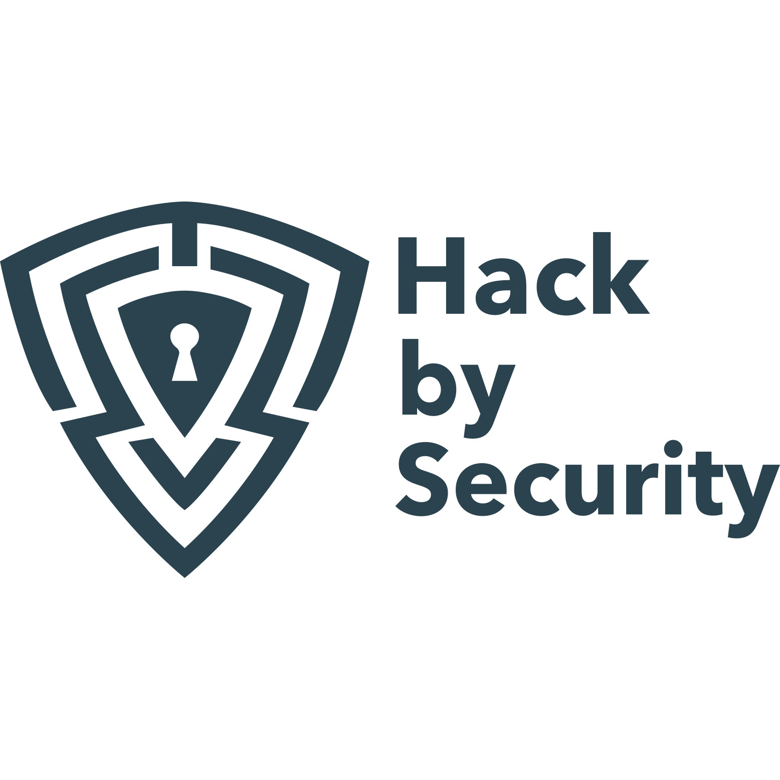 Logo del noveno patrocinador de Cyberwoman, Hack by security