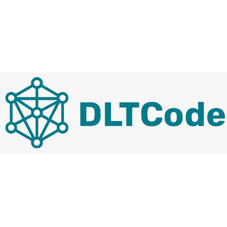 Logo del segundo patrocinador de Cyberwoman, DLT Code